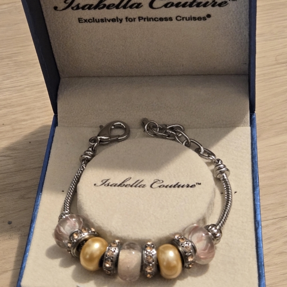Silver and Gold Bracelet